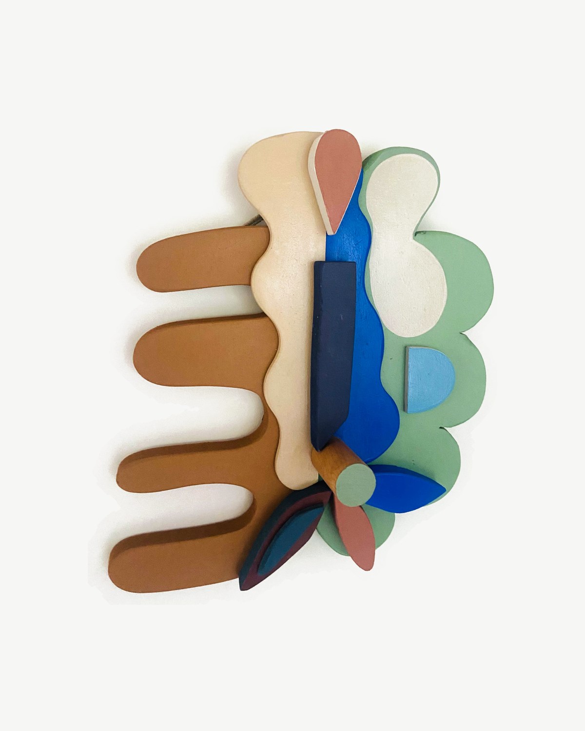 Composition No. 20 — Painted wood, by GdBO