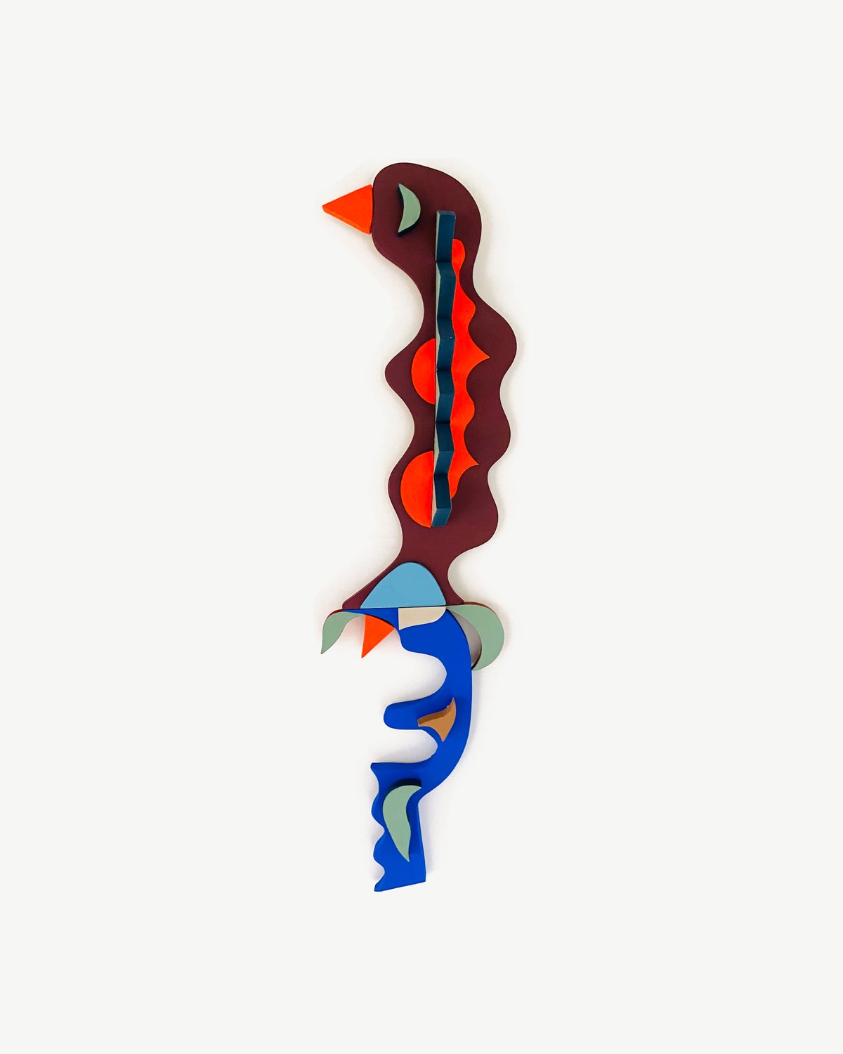 Composition No. 06 — Painted wood, by GdBO