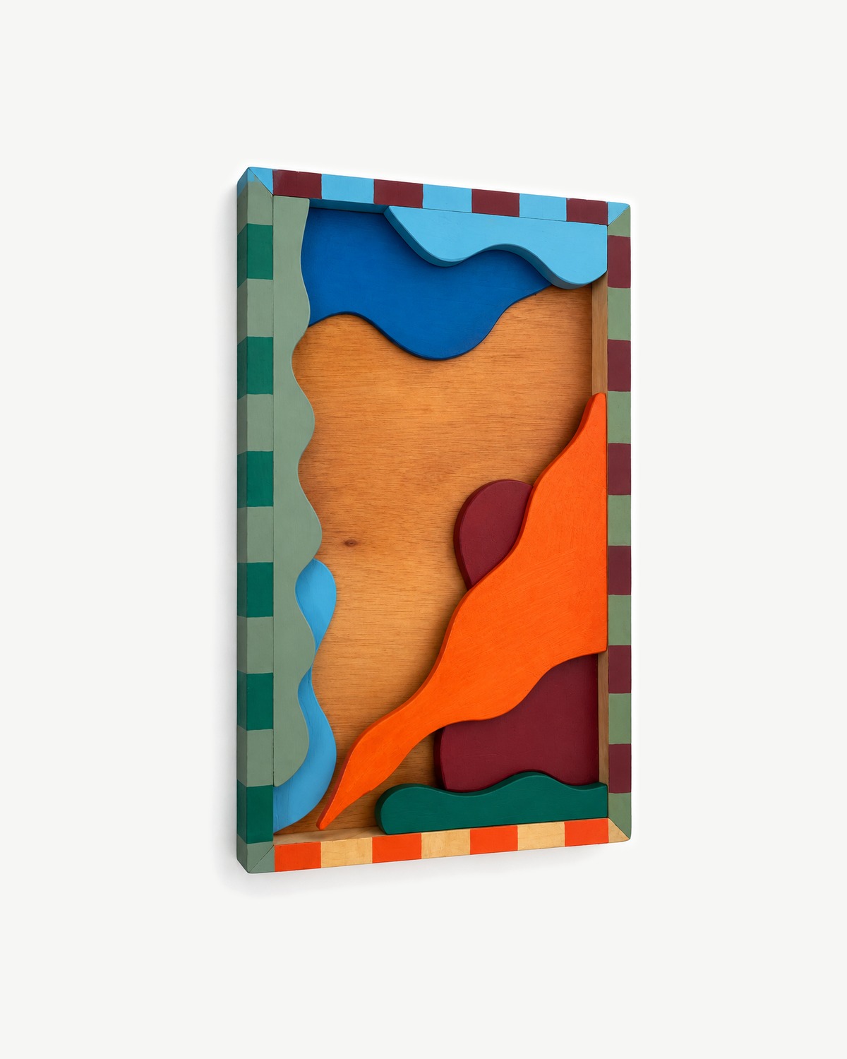 Composition No. 11 bis — Painted wood, by GdBO