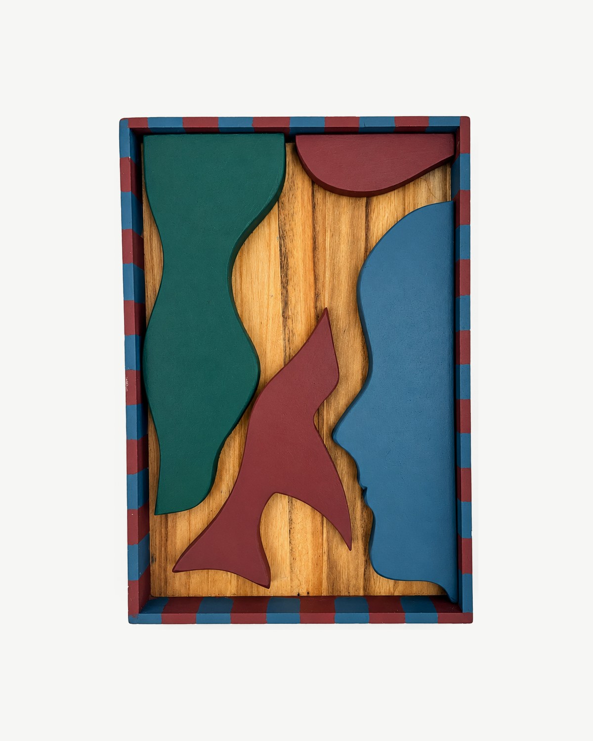 Composition No. 10 — Painted wood, by GdBO